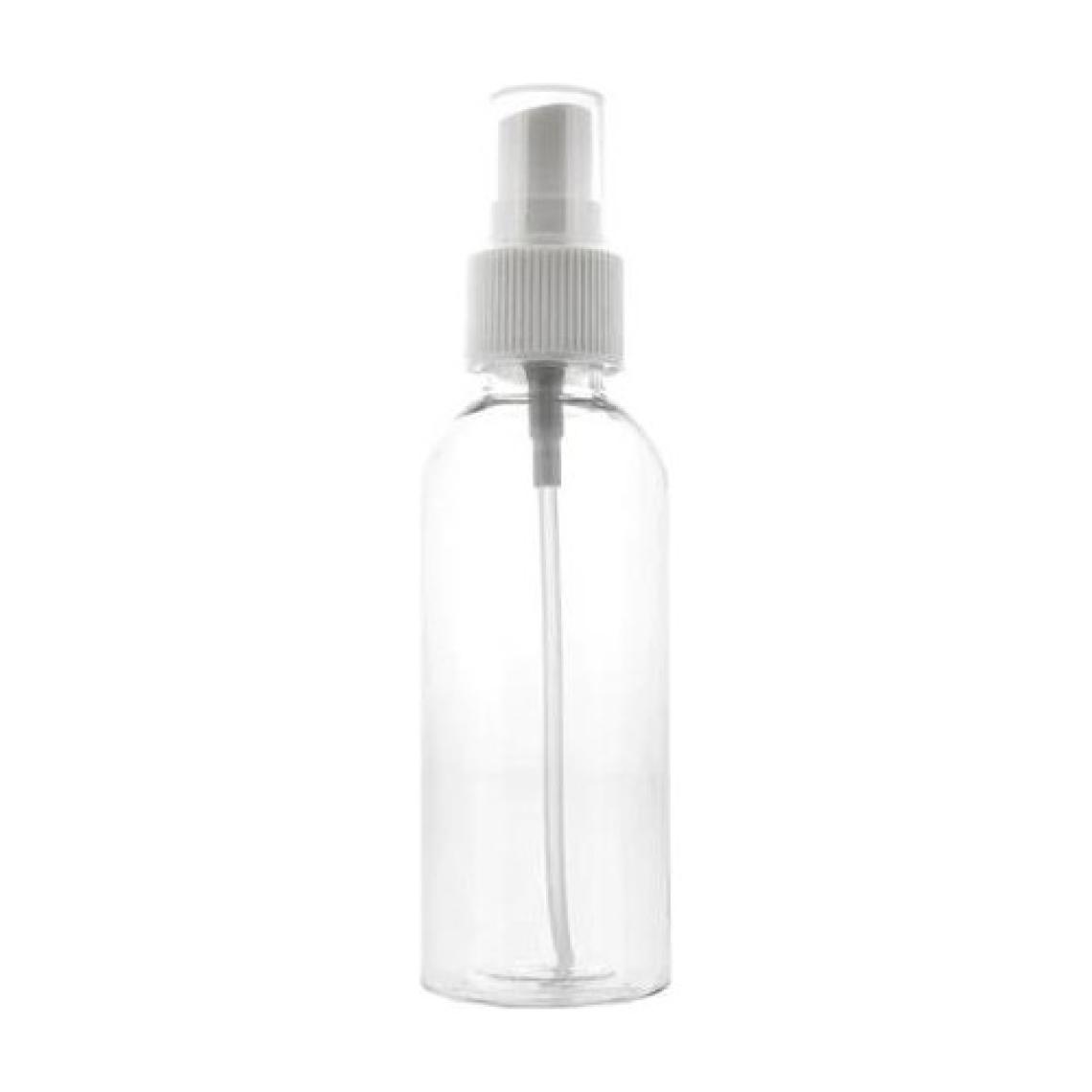 Güvenç Ambalaj Plastik Şeffaf Boş Şişe Spreyli 100ML - 5 Adet