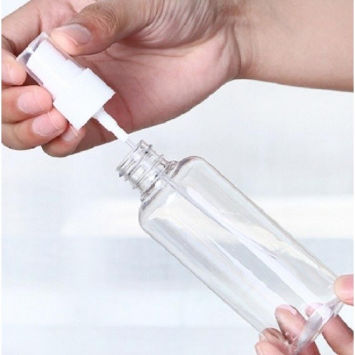 Güvenç Ambalaj 100 Adet - 100 ml Plastik Boş Şeffaf Sprey Şişe