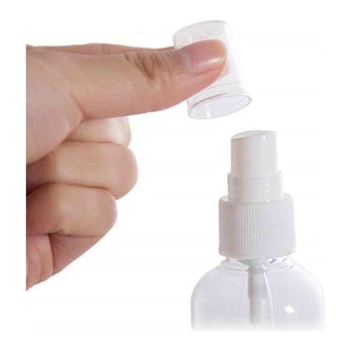 Güvenç Ambalaj 100 Adet - 100 ml Plastik Boş Şeffaf Sprey Şişe