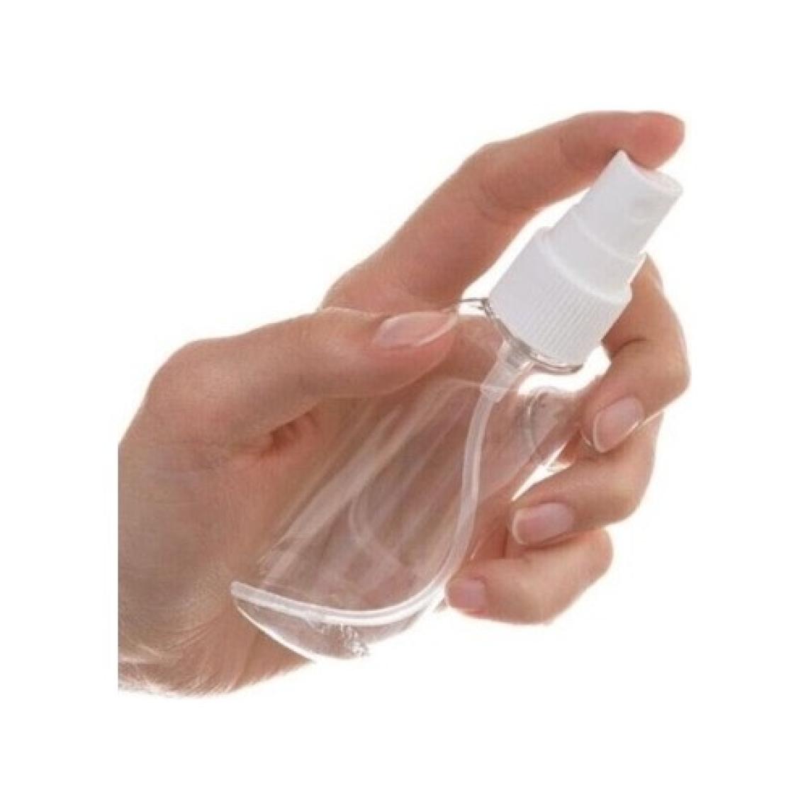 Güvenç Ambalaj 100 Adet - 100 ml Plastik Boş Şeffaf Sprey Şişe