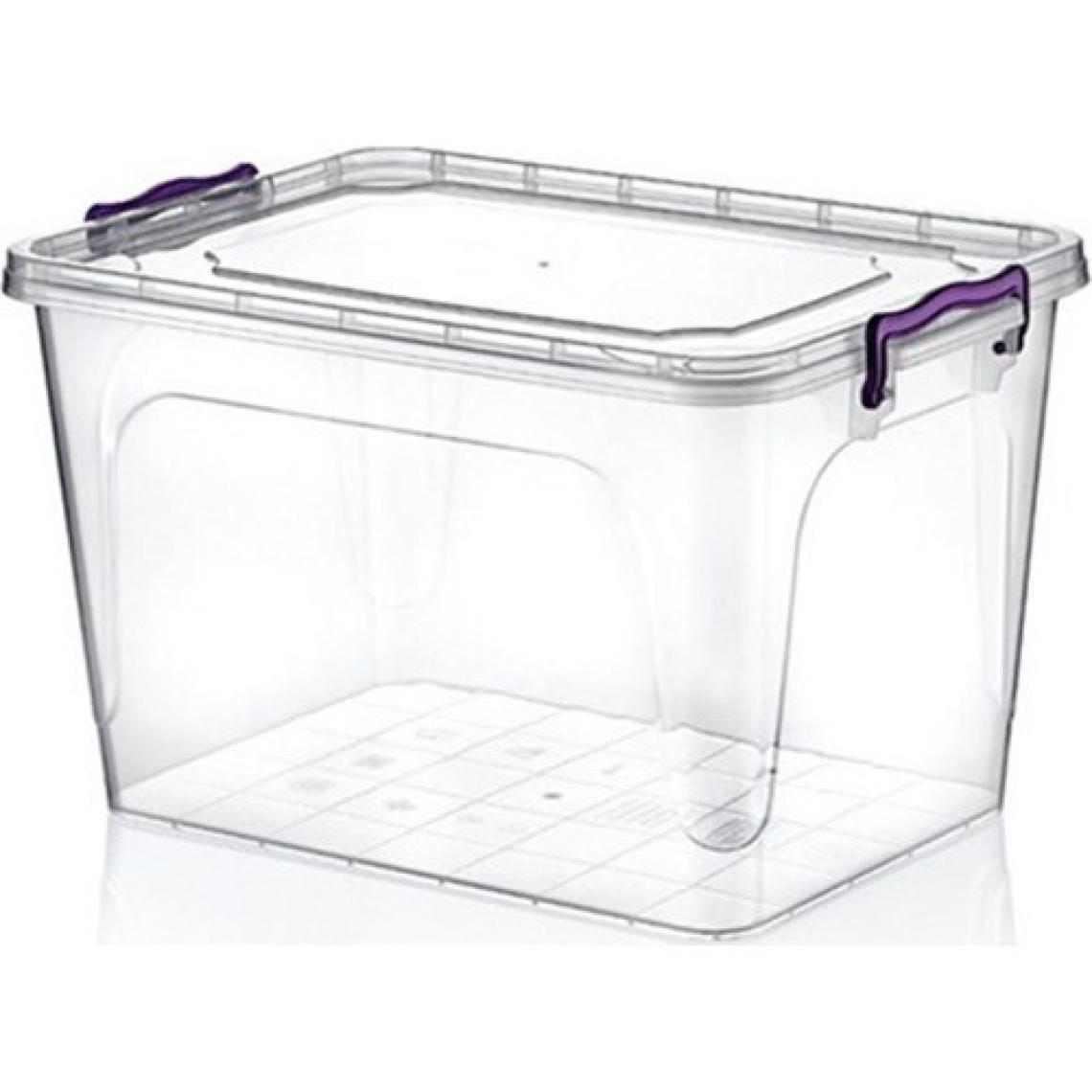 Hobby Life 3 'lü Hobby Life Plastik 30 Lt Diktörtgen Multi Box Saklama(Erzak) Kabı