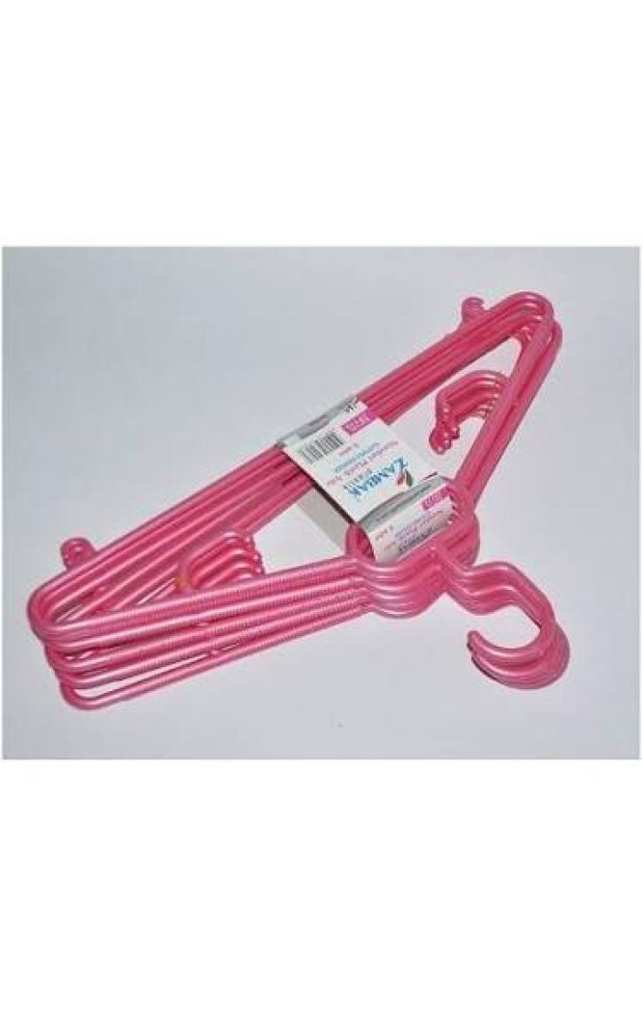 Zambak Eminhome Plastik Elbise Askısı 6 Lı