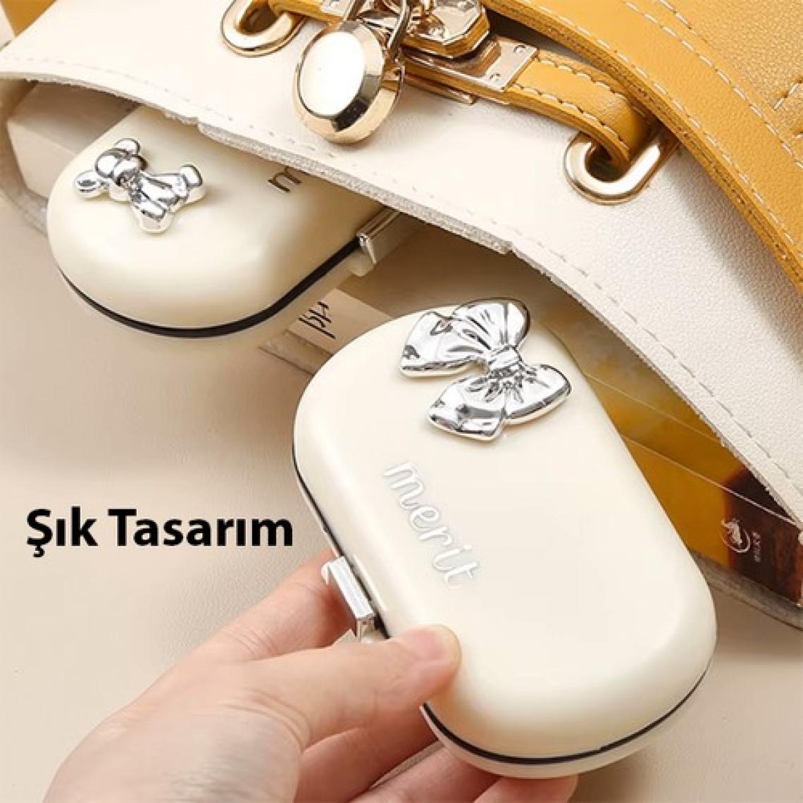 Ezere Mini Tasinabilir Bölmeli Ilaç-Hap ve Taki Saklama Kutusu