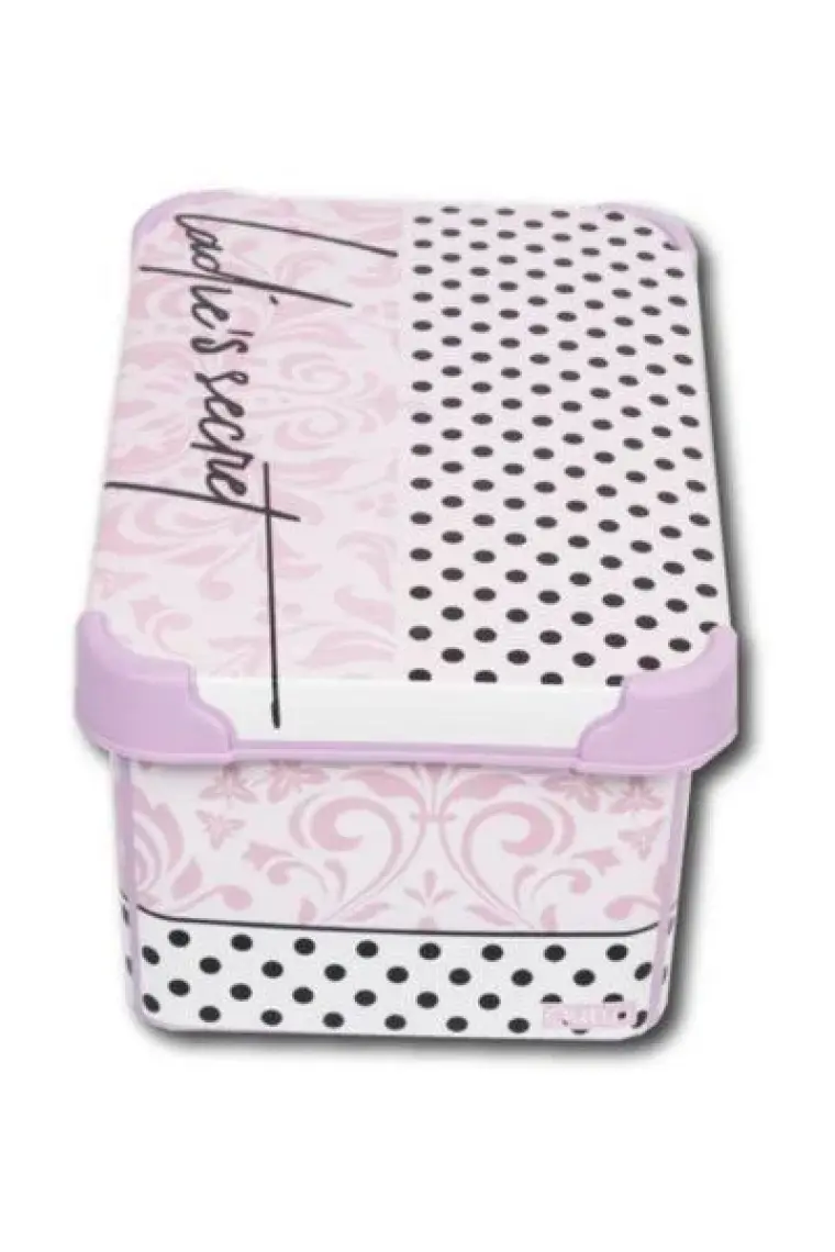 Qutu Style Box Ladys Secret 5 L Dekoratif Saklama Kutusu