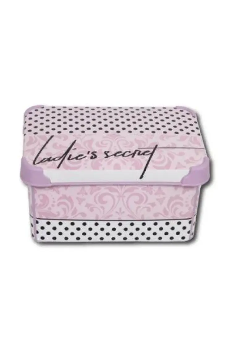 Qutu Style Box Ladys Secret 5 L Dekoratif Saklama Kutusu