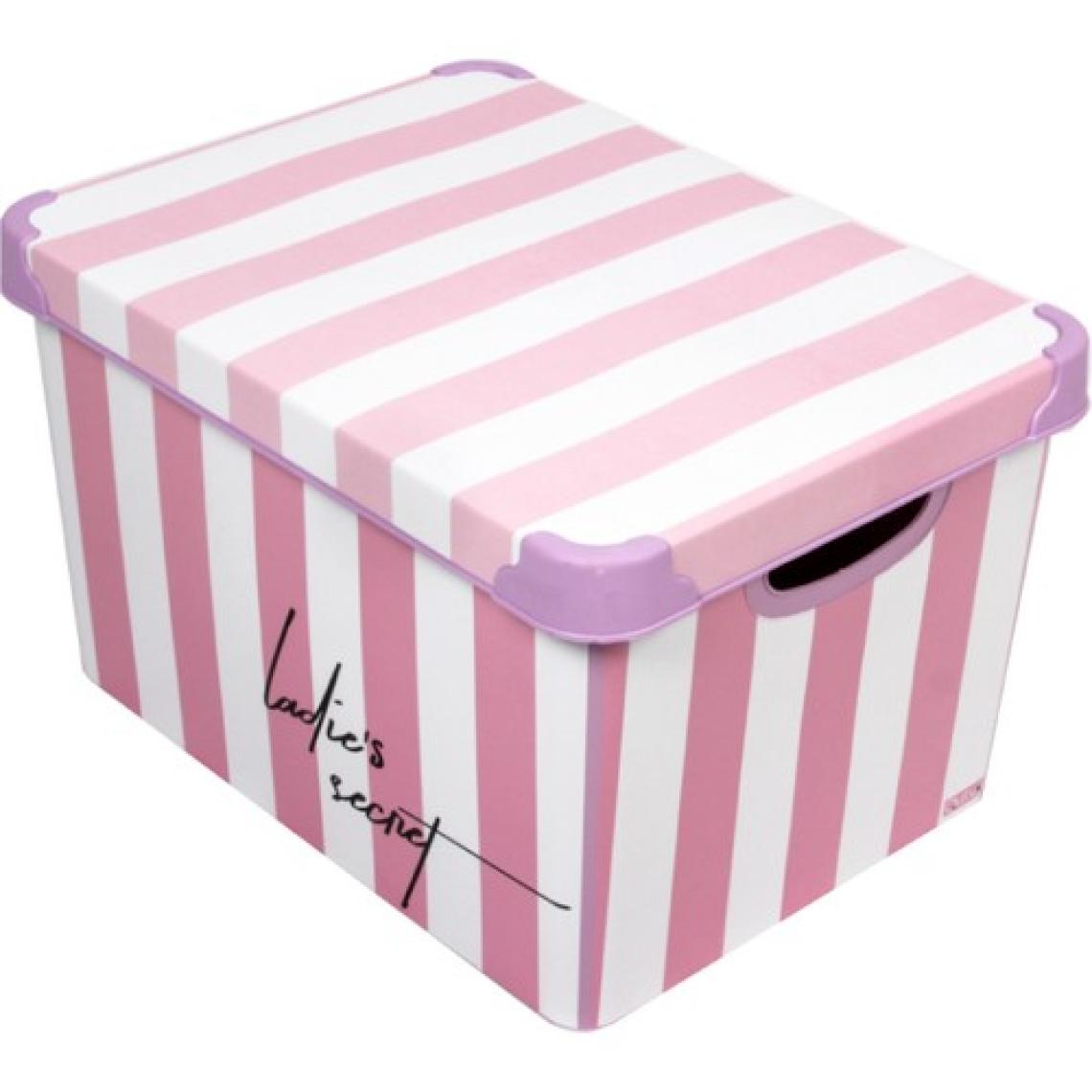 Qutu Style Box Ladys Secret 20 L Dekoratif Saklama Kutusu