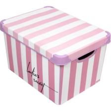 Qutu Style Box Ladys Secret 20 L Dekoratif Saklama Kutusu
