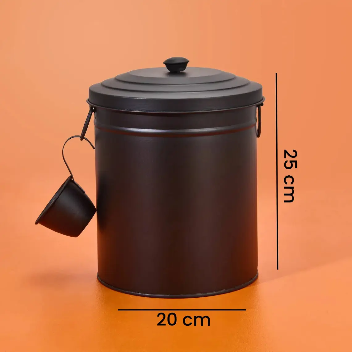 Evidea Bath Deterjan Kutusu - Siyah - 3 Lt
