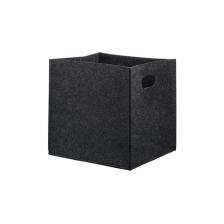 Homing Siyah Çok Amaçlı Keçe Organizer Dolap Içi Düzenleyici Tekli Sepet // 30X30 cm
