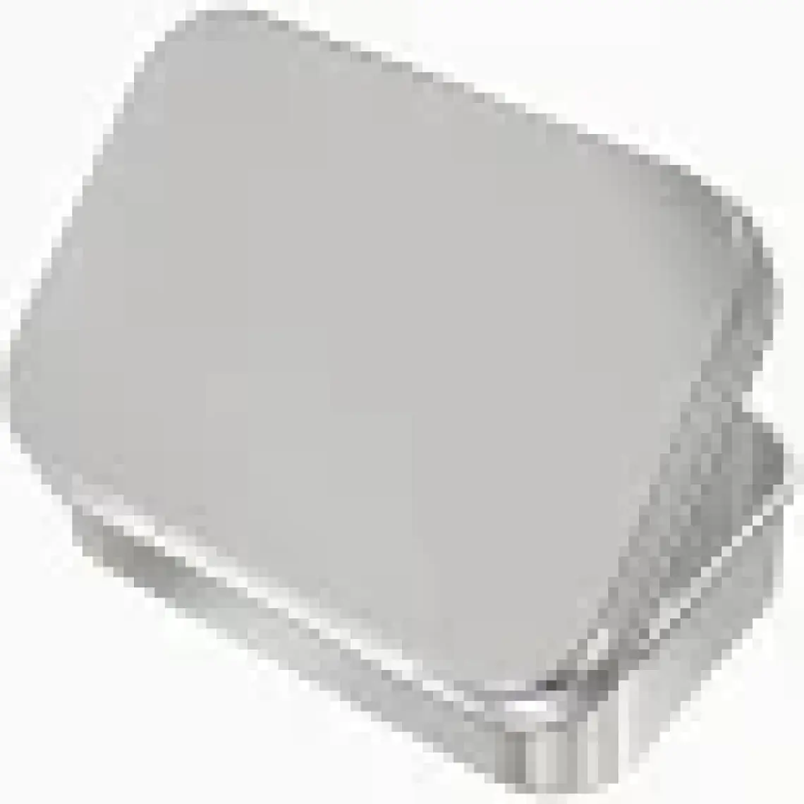 Gymo Boş Metal Aksesuar Teneke Kutu Gri 9.5X6X2 cm