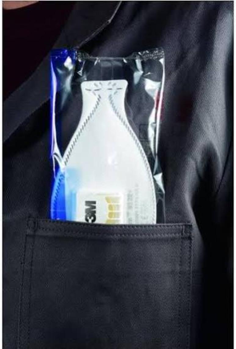 3M 9322 Aura Ffp2  Ventilli Solunum Koruyucu Maske- 1- Adet