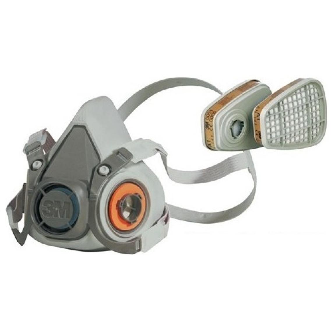 3m 6200 Orta Boy Yarım Yüz Maskesi + 1 Filtre