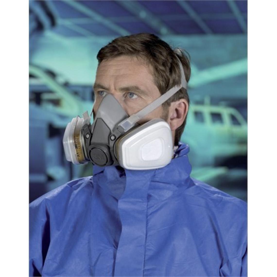 3m 6200 Orta Boy Yarım Yüz Maskesi + 1 Filtre