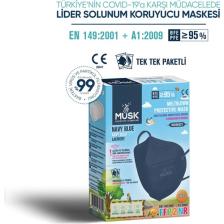 Musk Ffp2 Çocuk Maske Xs 10'lu