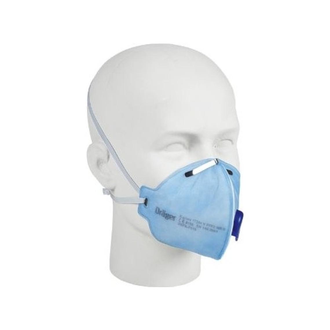 Drager 1720 V Ffp2 Ventilli Toz Maskesi (10 Adet)