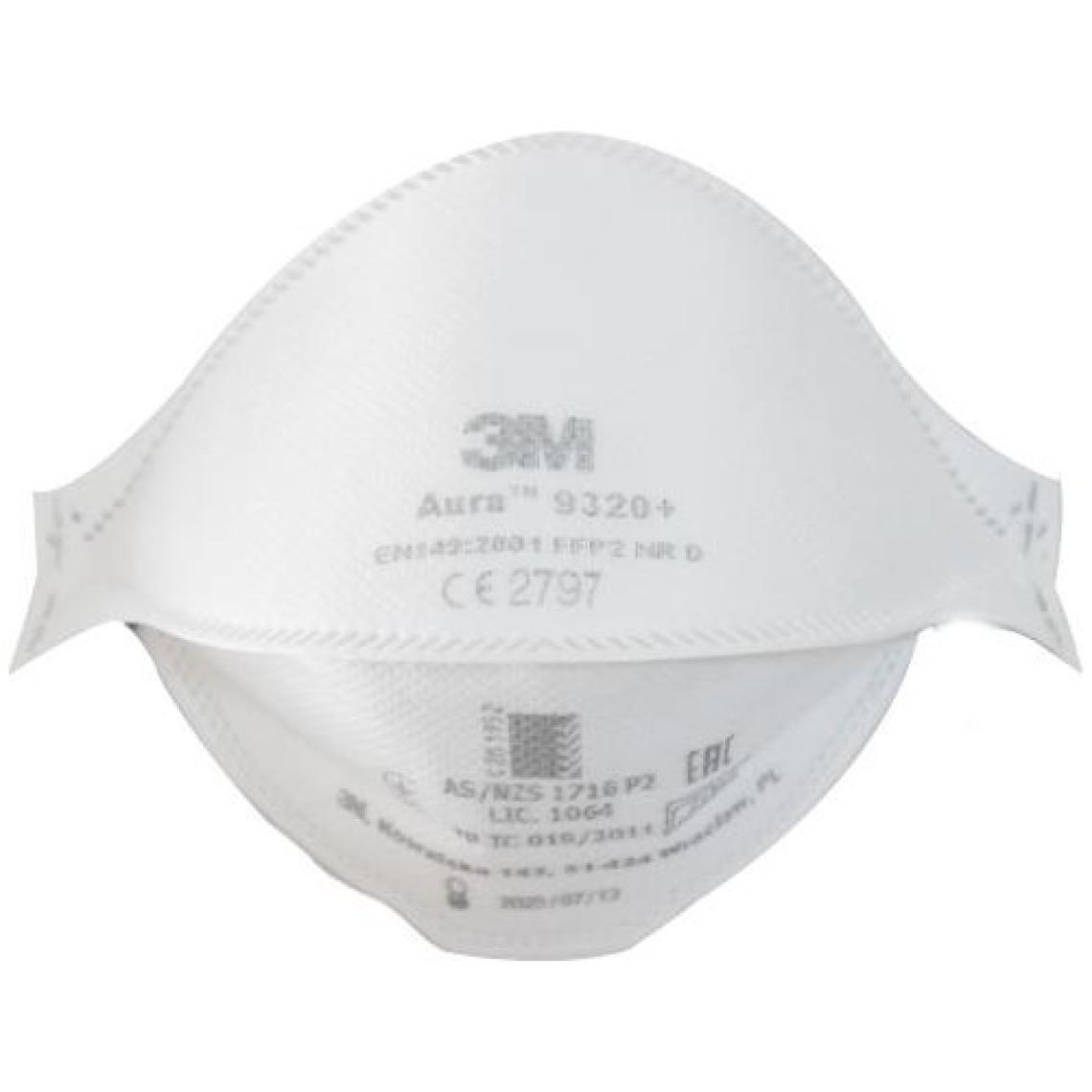 3M 9320 Aura Ffp2 Ventilsiz Toz ve Sis Maskesi 10'lu