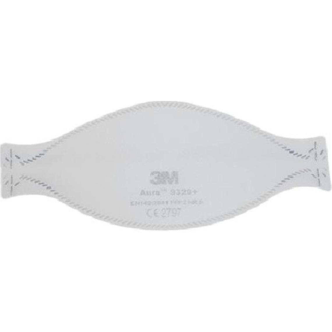 3M 9320 Aura Ffp2 Ventilsiz Toz ve Sis Maskesi 10'lu