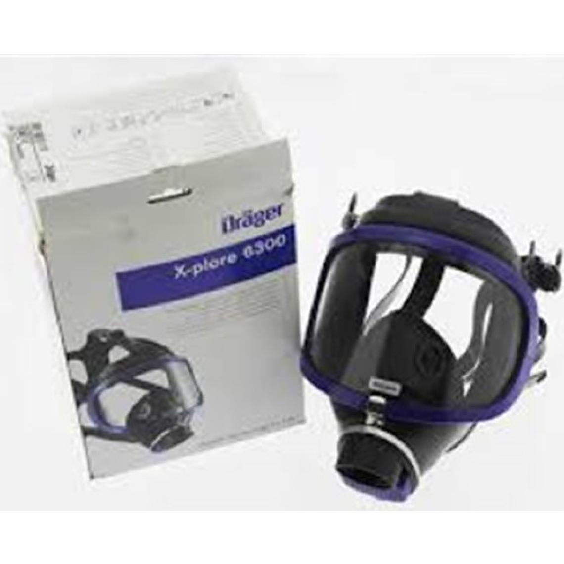 Drager x Plore 6300 Tam Yüz Maskesi Filitre Dahil