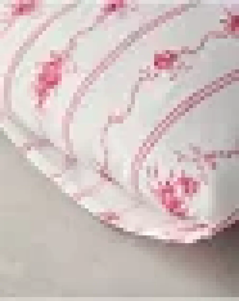 English Home Flower Line 2'li Yastık Kılıfı Pembe