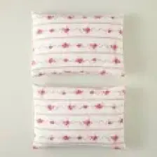English Home Flower Line 2'li Yastık Kılıfı Pembe