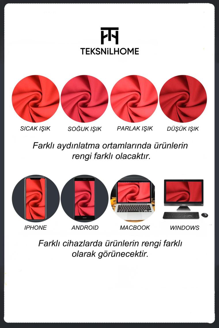 Teksnil Home | Düz Pamuklu 2’li Fuşya Yastık Kılıfı | 50  x  70  cm  Kapaklı |