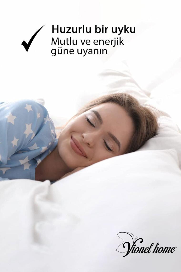Vionel Home Pamuklu 50 x 70 Beyaz İç Astar Yastık Kılıfı 5'li