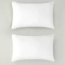English Home Pure Pamuklu 2'li Yastık Kılıfı 50X70 cm Beyaz