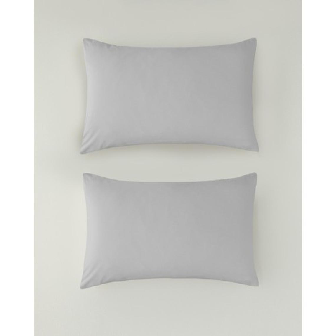 English Home Pure Pamuklu 2'li Yastık Kılıfı 50X70 cm Çakıl Taşı