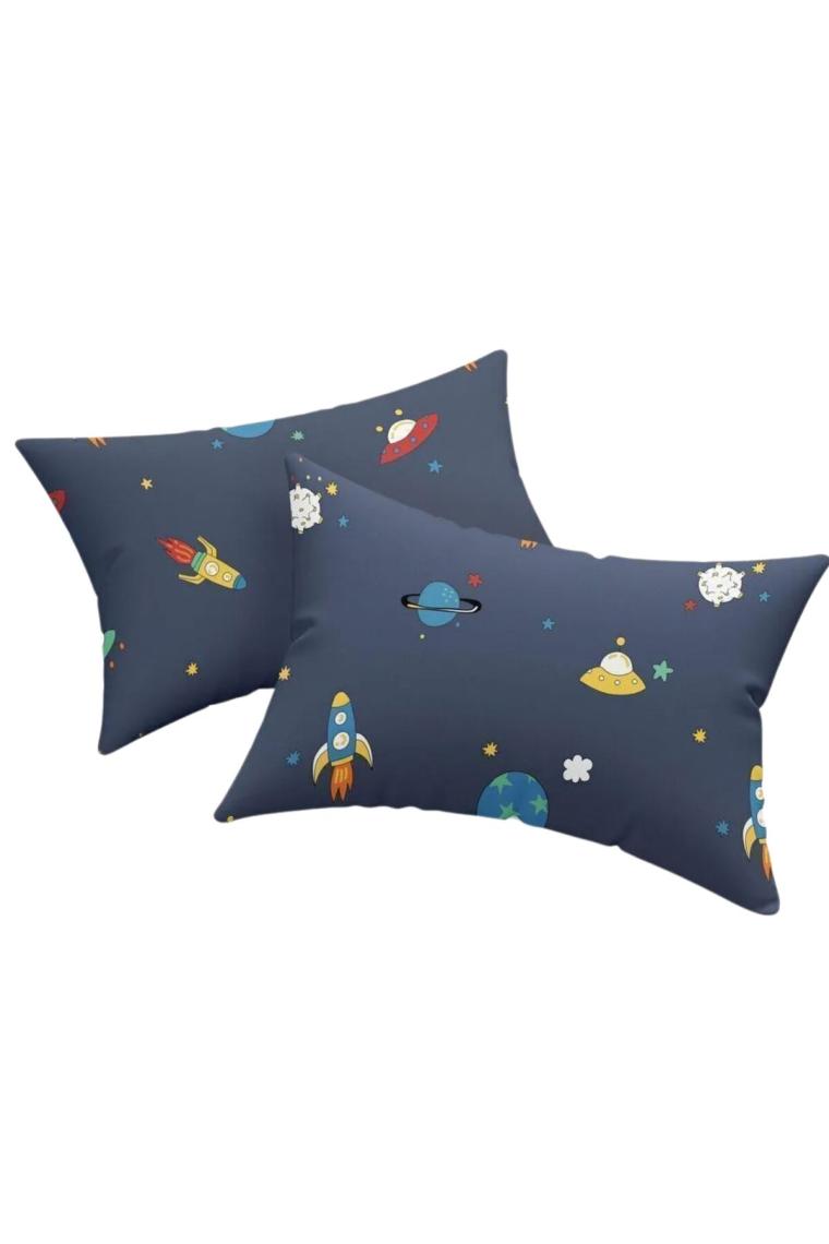 Eponj Home 2li Yastık Kılıfı Uzay Lacivert 50X70 cm