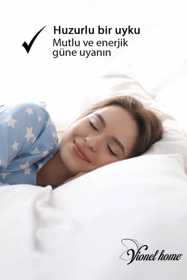 Vionel Home %100 Pamuk Kapitone Yastık Koruyucu Kılıf (50X70 Cm) 2 Adet