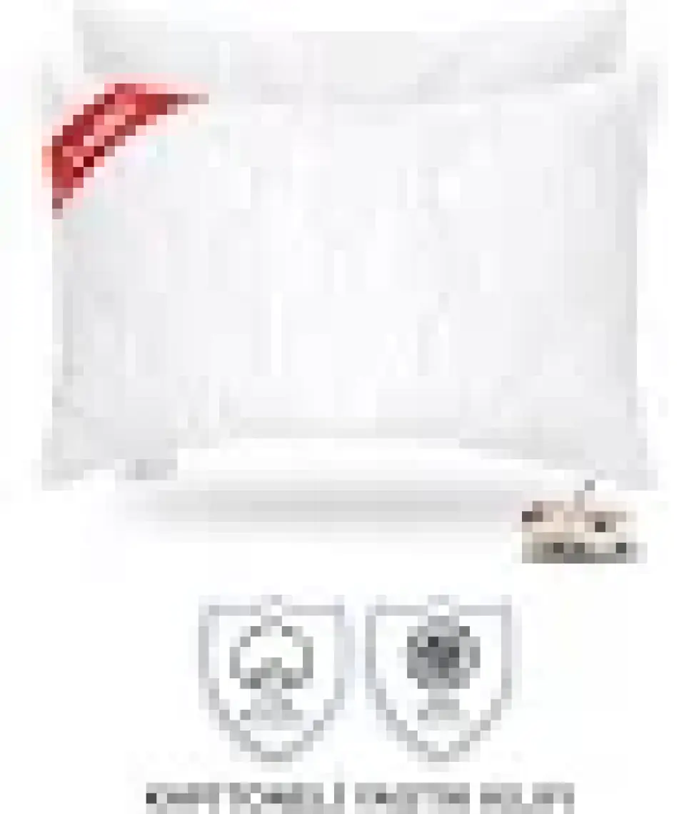 Vionel Home %100 Pamuk Kapitone Yastık Koruyucu Kılıf (50X70 Cm) 2 Adet
