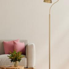Angora Eskitme Dekoratif Tasarım Retro Modern Metal Lambader