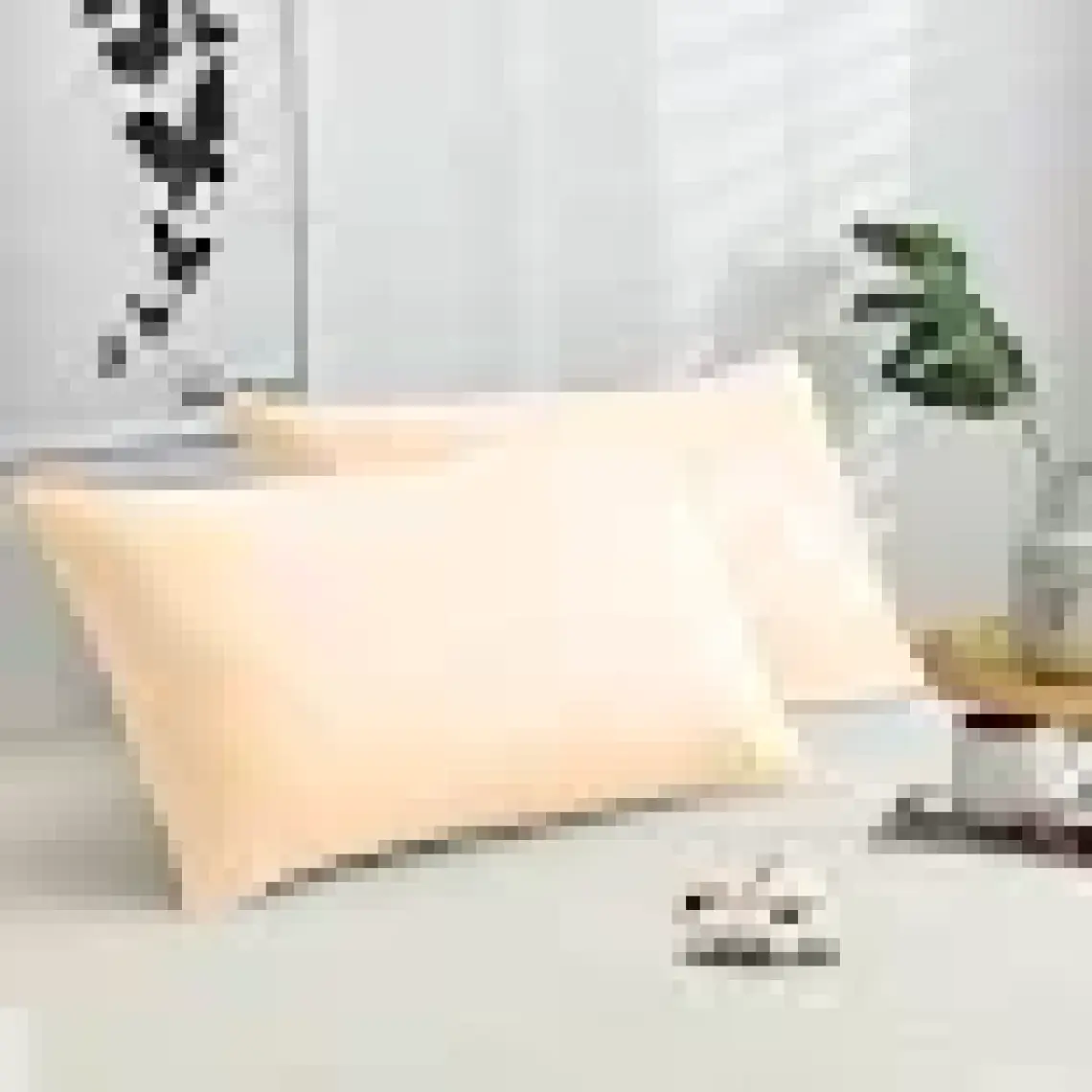 Vionel Home Pamuklu 2'li Yastık Kılıfı 50X70 cm Düz Bej