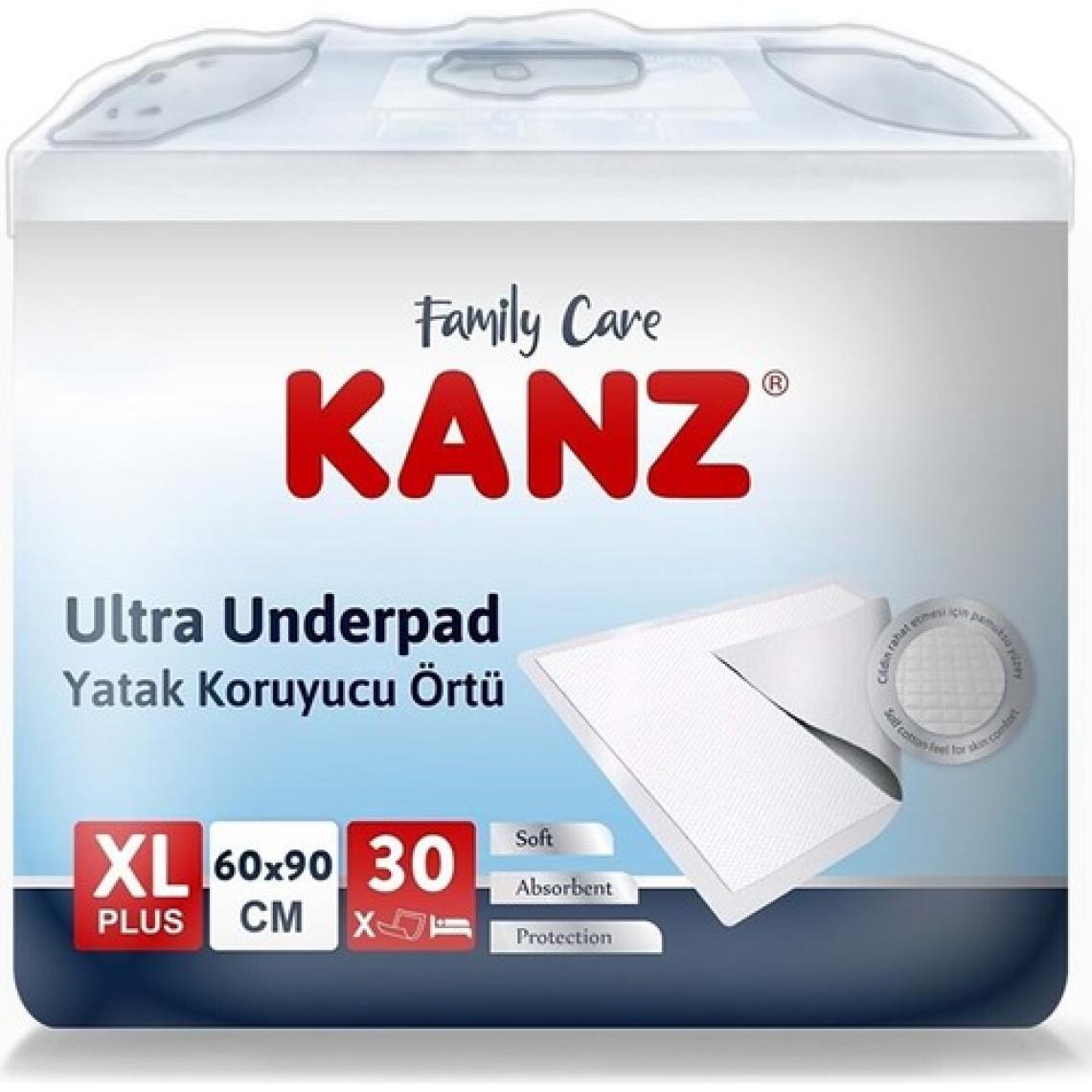 Kanz Yatak Koruyucu Örtü 60 x 90 cm 30'lu