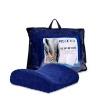 Visco Ortopedik Bel Dayama Minderi 38x33x12 Cm, Lacivert