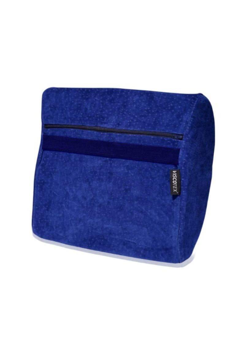 Visco Ortopedik Bel Dayama Minderi 38x33x12 Cm, Lacivert