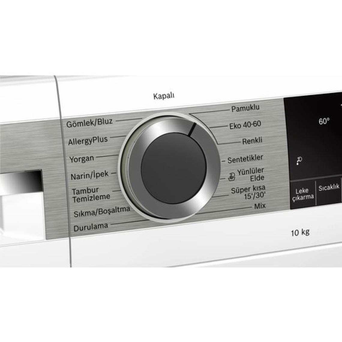 Bosch WGA254X0TR 10 kg 1400 Devir Çamaşır Makinesi