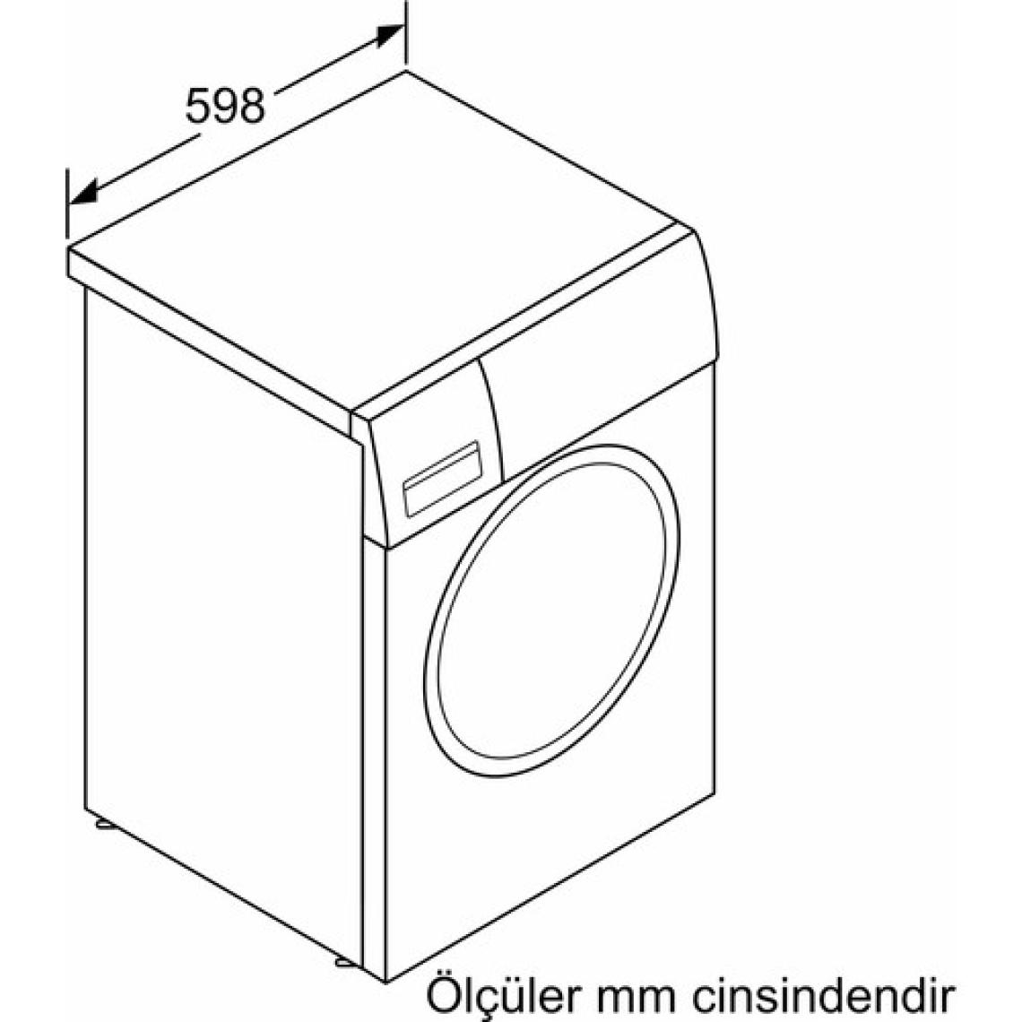 Bosch WGA141X1TR 9 kg 1000 Devir Çamaşır Makinesi