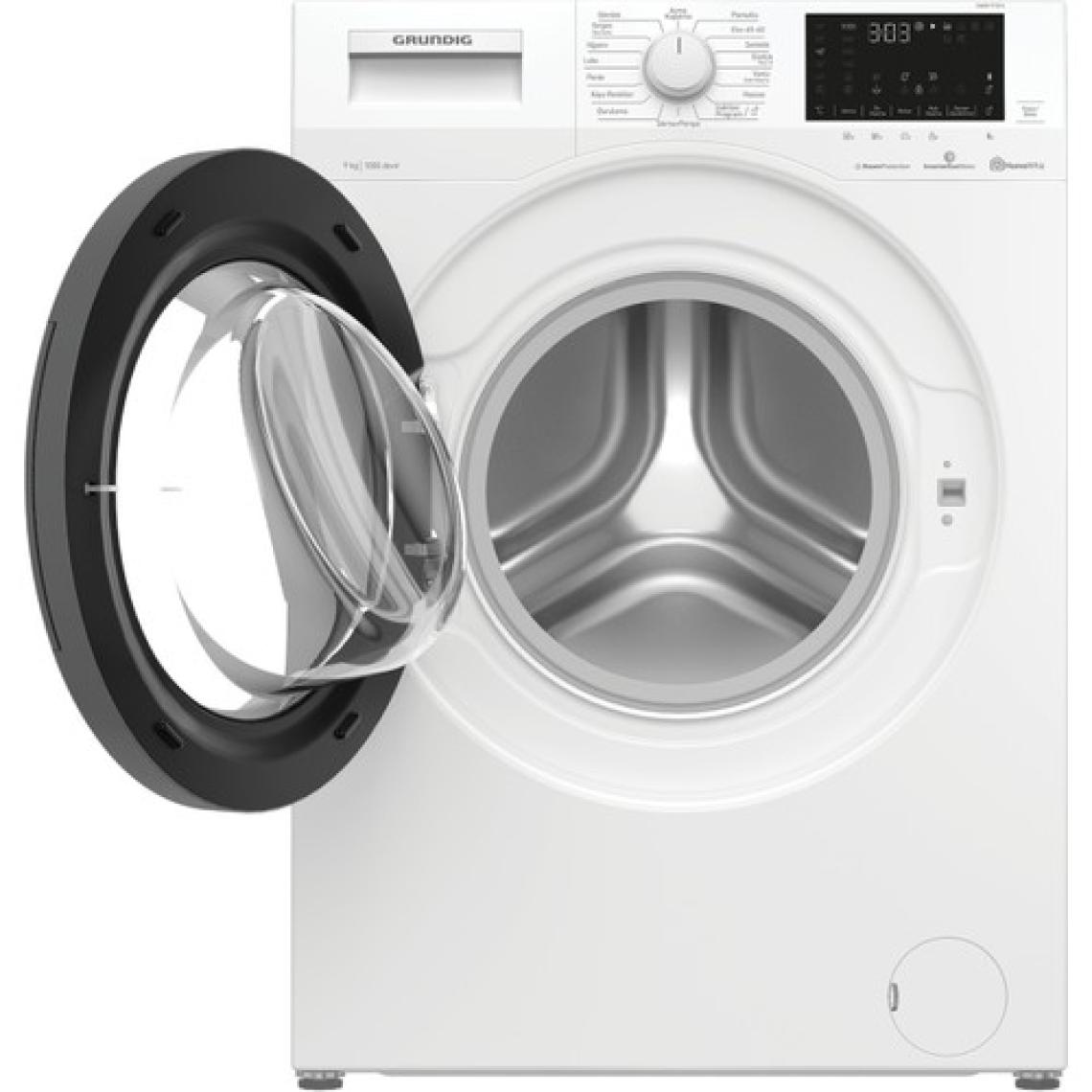 Grundig GWM 91014 A 9 kg 1000 Devir Bluetooth Bağlantılı Çamaşır Makinesi