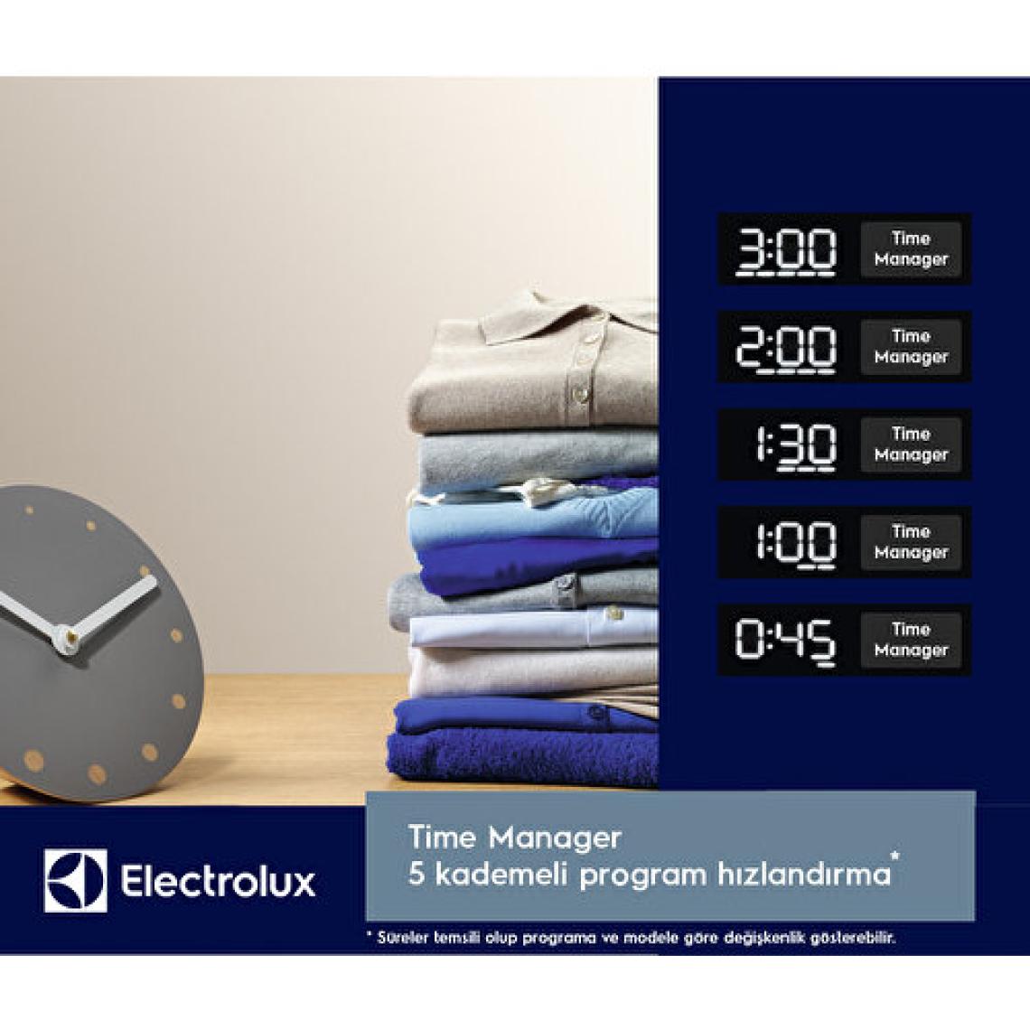 Electrolux EW6F421BT 10 kg 1200 Devir Çamaşır Makinesi