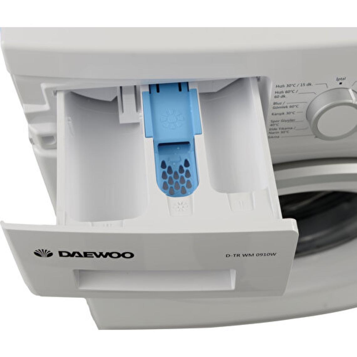 Daewoo TR WM 0910W 9 kg 1000 Devir Çamaşır Makinesi