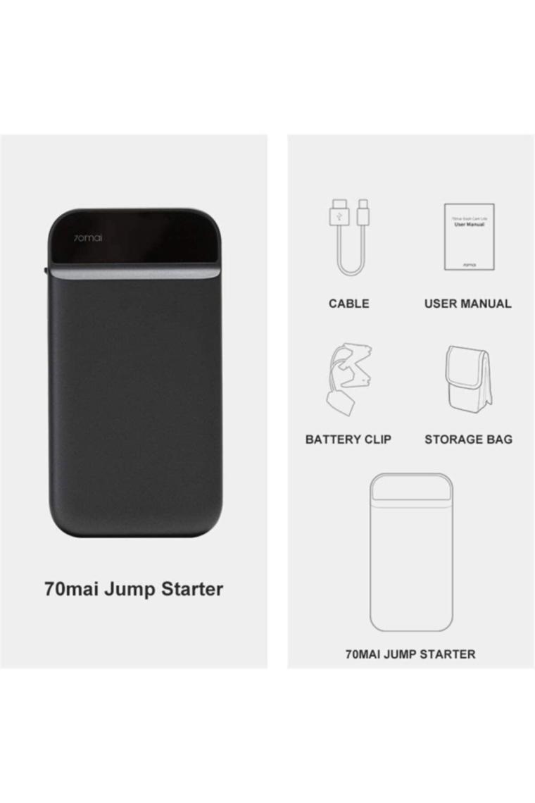 70MAI Jump Starter Akü Takviye Seti