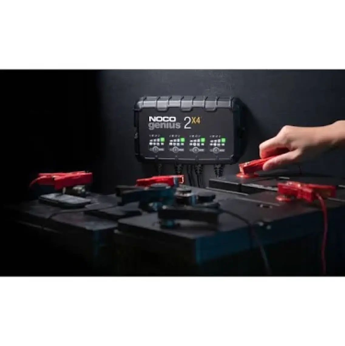 NOCO GENIUS2X4 6V/12V 40A Çoklu/4’Lü Akıllı Akü Şarj ve Akü Bakım/Desülfatör