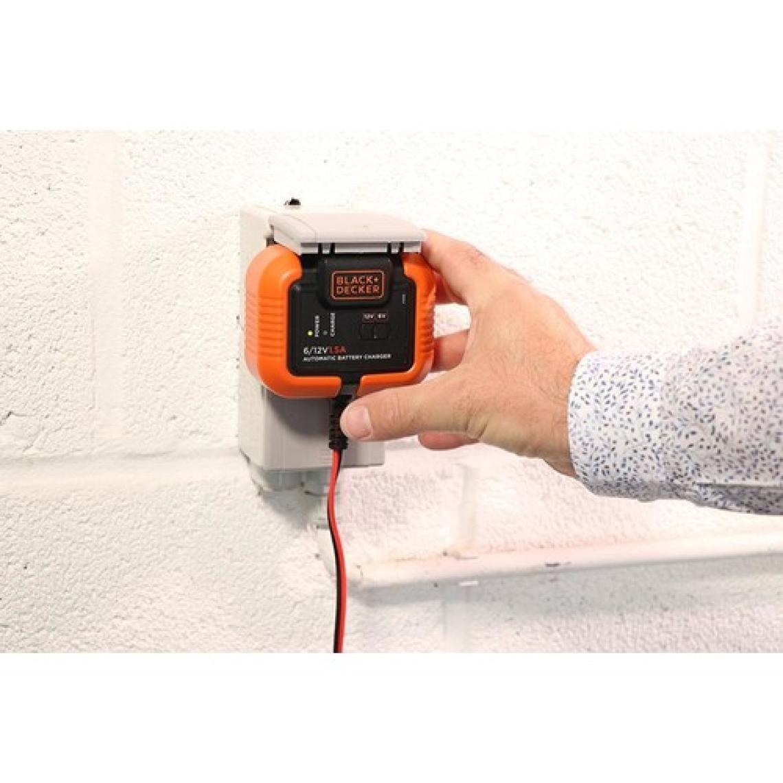 Black Decker BXA21 6V/12V 72A Akıllı Akü Şarj ve Akü Bakım Cihazı