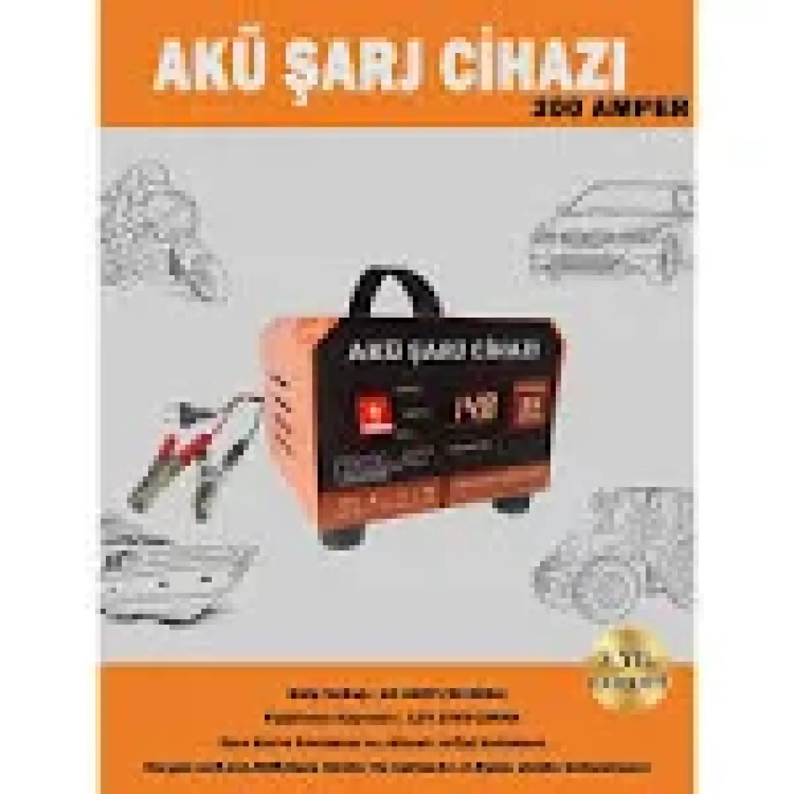 Polat 12 Volt 10-200 Amper Akü Şarj Cihazı