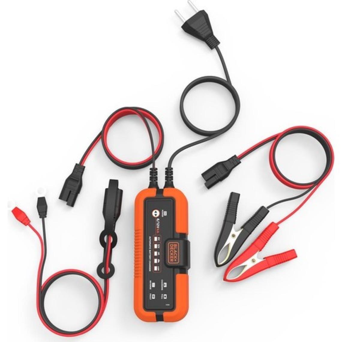 BLACK+DECKER BXA22 6V/12V 120A Akıllı Akü Şarj ve Akü Bakım Cihazı