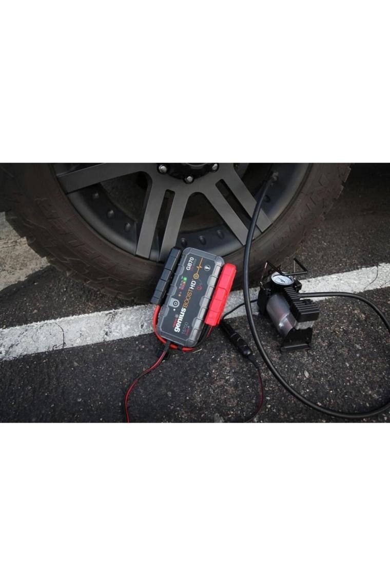 Noco Genius Gb70 12V 2000Amp Ultrasafe Lityum Akü Takviye + Powerbank + Led Lamba