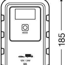 Osram Batterycharge 908 Akü Şarj Cihazı OEBCS908
