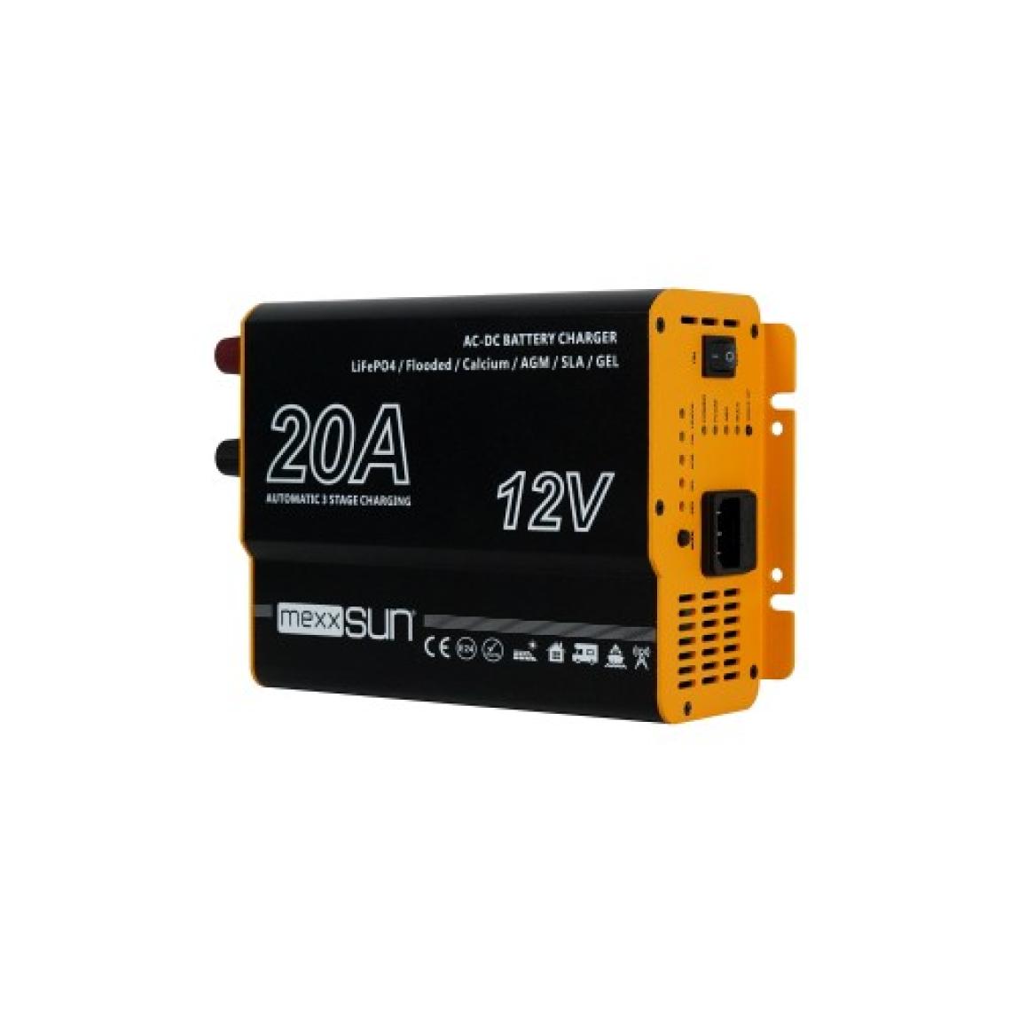 Mexxsun Ac-Dc Akü Şarj Cihazı 12V-20A