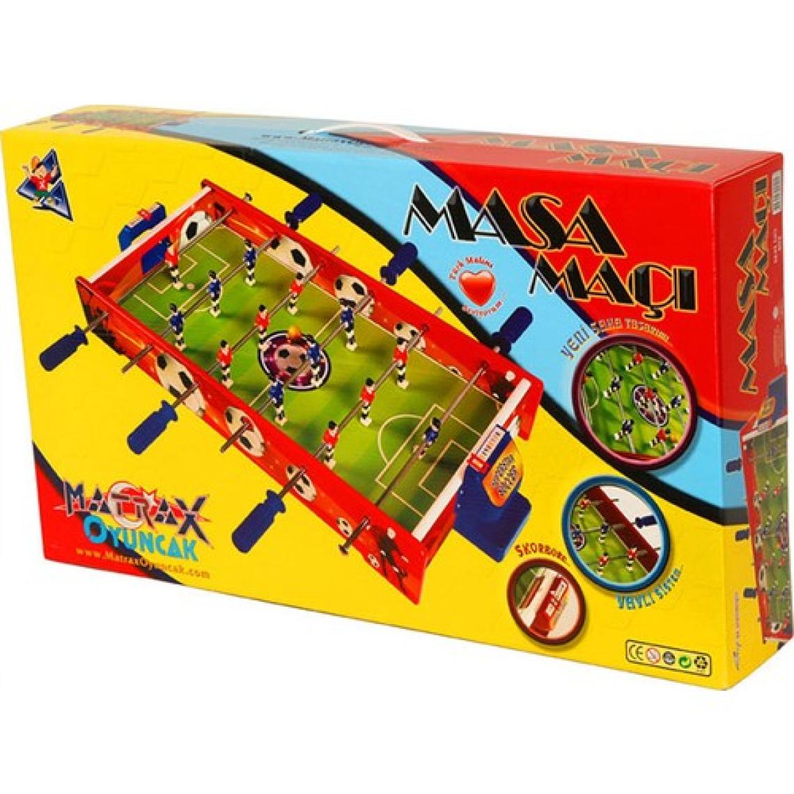 Matrax Oyuncak Ahşap Masa Maçı Oyunu (ORTA BOY)